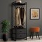 Sorbus Clothing Rack with Drawers - Clothes Stand Dresser - Wood Top, Steel Frame, & Fabric Drawers - Tall Closet Storage Organizer - Garment Rack for Hanging Shirts, Dresses, & Jackets